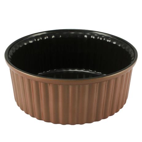 Forma Redonda Para Suflê 25Cm Cerâmica Cobre Ceraflame Menor preço em Forma Redonda Para Suflê 25Cm Cerâmica Cobre Ceraflame