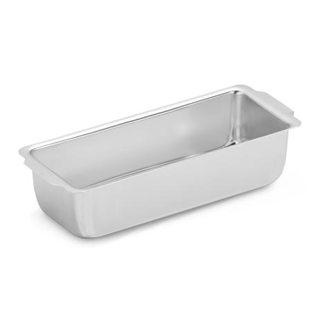 Forma retangular média para pão de alumínio anodizado - Nigro (Cód.0264) Menor preço em Forma retangular média para pão de alumínio anodizado - Nigro (Cód.0264)