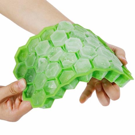 Forma Silicone Colmeia Gelo p/ Garrafa 37 cavidades - Utifácil Menor preço em Forma Silicone Colmeia Gelo p/ Garrafa 37 cavidades - Utifácil