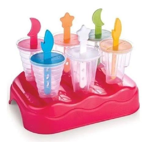 Forma Sorvete Picolé Infantil Kids Espacial 6 Picolés Oferta - Plasutil Menor preço em Forma Sorvete Picolé Infantil Kids Espacial 6 Picolés Oferta - Plasutil