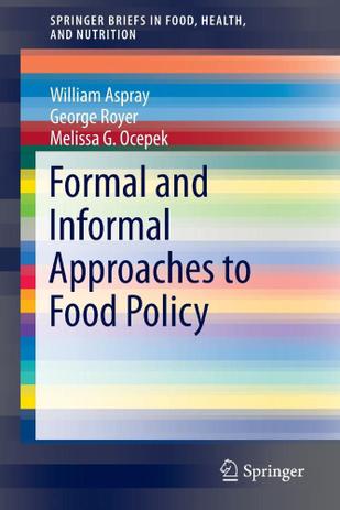 Formal and Informal Approaches to Food Policy - Springer Nature -
