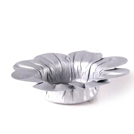 Forminha Flor P/ Doces 50Un Prata - Aluá festas Menor preço em Forminha Flor P/ Doces 50Un Prata - Aluá festas