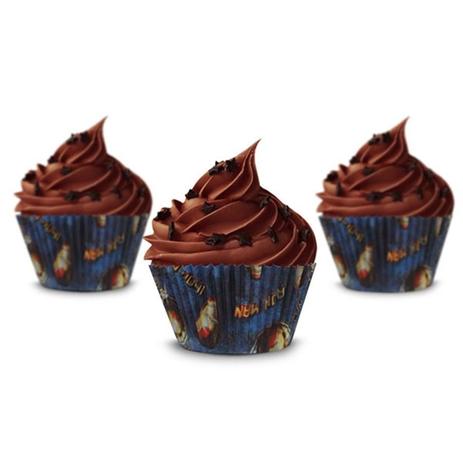 Forminha Impermeável para Cupcake Iron Man 45 unidades Regina Festas Menor preço em Forminha Impermeável para Cupcake Iron Man 45 unidades Regina Festas