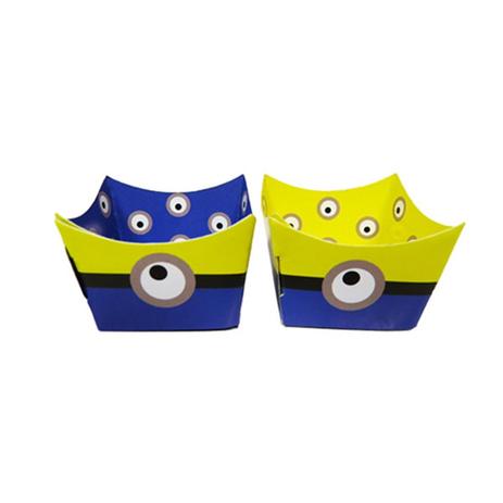 Forminha para Doces Cachepot Amarelinho 24 unidades - Festabox Menor preço em Forminha para Doces Cachepot Amarelinho 24 unidades - Festabox