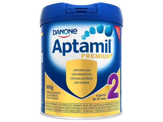 Fórmula Infantil Aptamil Original Premium+ 2 - 800g Menor preço em Fórmula Infantil Aptamil Original Premium+ 2 - 800g