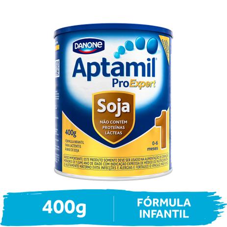 Fórmula Infantil Aptamil Soja 1 400g - Danone é boa?