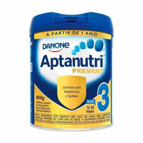 Fórmula Infantil Aptanutri Premium 3 800g - APTAMIL Menor preço em Fórmula Infantil Aptanutri Premium 3 800g - APTAMIL