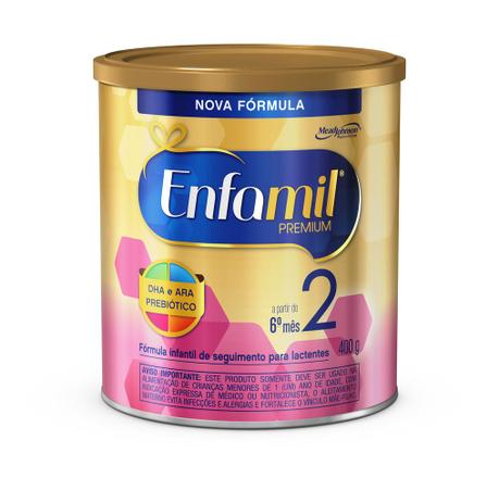 Fórmula Infantil Enfamil Premium 2 400Gr Menor preço em Fórmula Infantil Enfamil Premium 2 400Gr