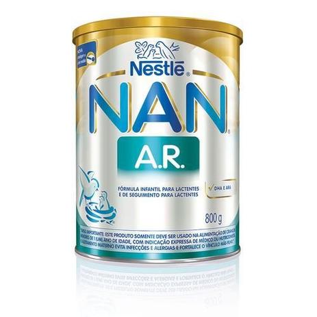 Fórmula Infantil NAN A.R. Lata 800g - Nestlé é boa?