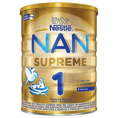 Fórmula Infantil NAN Supreme 1 Lata 800g - Nestlé Menor preço em Fórmula Infantil NAN Supreme 1 Lata 800g - Nestlé