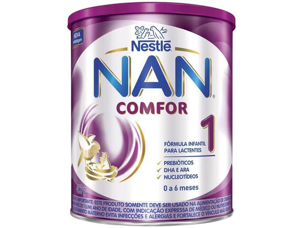 Fórmula Infantil Nestlé Leite Comfor 1 NAN - 400g é boa?