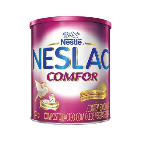 Fórmula infantil nestlé Neslac Comfor 800g Menor preço em Fórmula infantil nestlé Neslac Comfor 800g