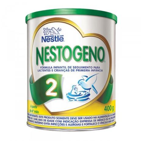 Fórmula Infantil Nestlé Nestogeno 2 - Lata, 400g Menor preço em Fórmula Infantil Nestlé Nestogeno 2 - Lata, 400g