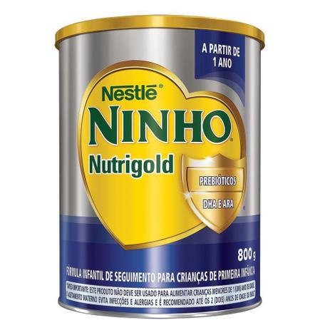 Fórmula Infantil NINHO Nutrigold 800g - NESTLE FOODS Menor preço em Fórmula Infantil NINHO Nutrigold 800g - NESTLE FOODS