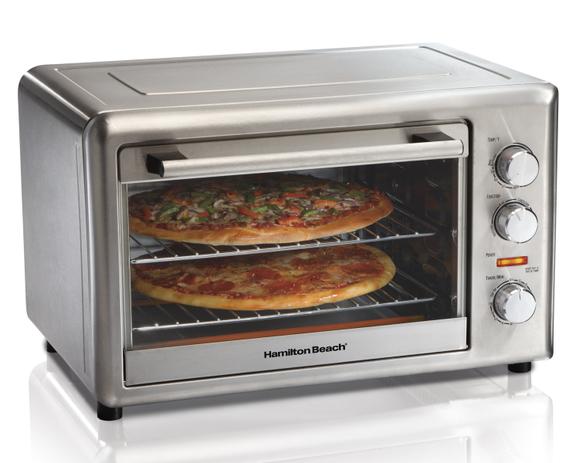 Forno de Convecção 32Lts Hamilton Beach Prata Timer de Até 2 Horas 1500W Real Capacidade para 2 Pizzas de 30 cm é boa?