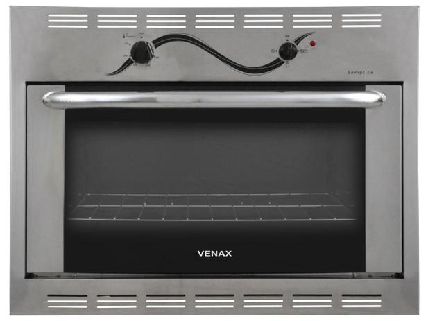 Forno de Embutir a Gás GLP Venax Semplice GII - 18778 Inox 90L Grill