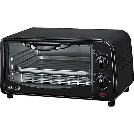 Forno Elétrico 9L Vicini com Timer Sonoro EPV8009 Menor preço em Forno Elétrico 9L Vicini com Timer Sonoro EPV8009