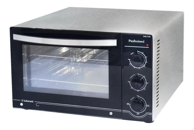 Forno Elétrico Aço Escovado Lady Profissional 45l Safanelli Menor preço em Forno Elétrico Aço Escovado Lady Profissional 45l Safanelli
