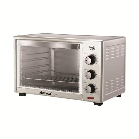 Forno Elétrico AFR4500 Amvox 127V Inox Menor preço em Forno Elétrico AFR4500 Amvox 127V Inox