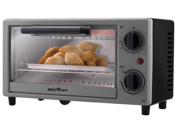 Forno Elétrico Britânia Preto 6L com Timer - 066102030