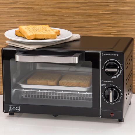 Forno Elétrico C/ Fundo Abaulado 9L 1000W FT95 Black Decker - Black decker Menor preço em Forno Elétrico C/ Fundo Abaulado 9L 1000W FT95 Black Decker - Black decker