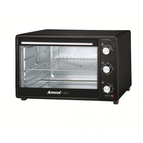 Forno Elétrico de Bancada AFR 4500 Amvox 110V Preto Menor preço em Forno Elétrico de Bancada AFR 4500 Amvox 110V Preto