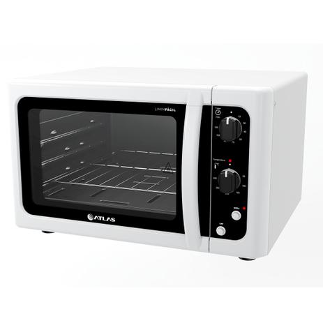 Forno Elétrico De Bancada Atlas acabamento interno limpa fácil - 127 V - Atlas eletrodomésticos Menor preço em Forno Elétrico De Bancada Atlas acabamento interno limpa fácil - 127 V - Atlas eletrodomésticos