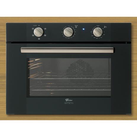Forno Elétrico de Embutir 50L Infinity 127V Fischer Preto Menor preço em Forno Elétrico de Embutir 50L Infinity 127V Fischer Preto