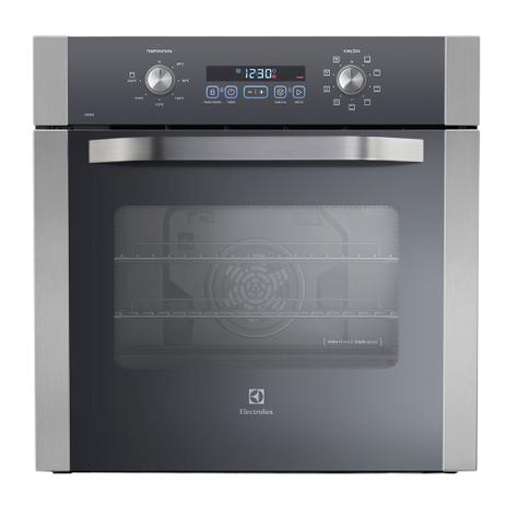 Forno Elétrico de Embutir 80L Electrolux OE8DX Inox 220V