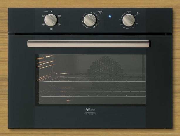 Forno Elétrico de Embutir Fischer Infinity 50 Litros Preto 110V 15740-17055