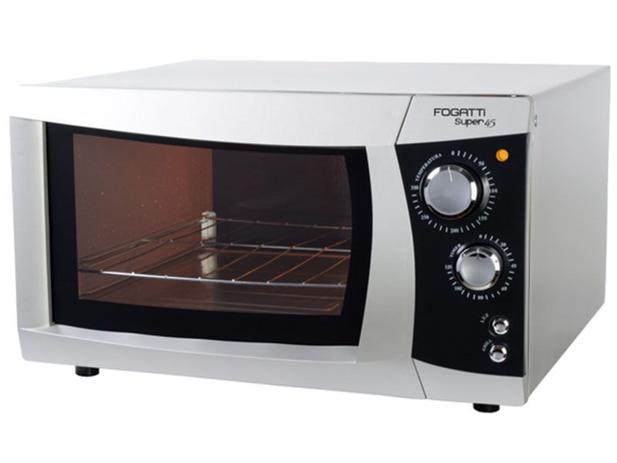 Forno Elétrico Fogatti Super Prata 45L Grill - Timer