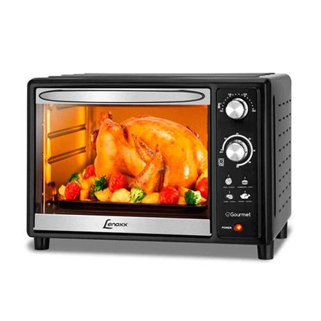 Forno Elétrico Gourmet Lenoxx 36L 127V - PF0305 Menor preço em Forno Elétrico Gourmet Lenoxx 36L 127V - PF0305