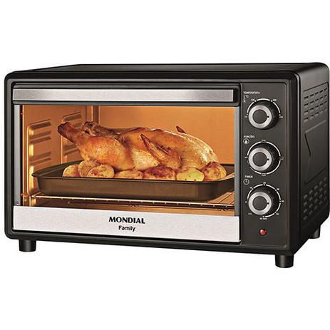 Forno Elétrico Mondial 36L FR-17 Family - 127V Menor preço em Forno Elétrico Mondial 36L FR-17 Family - 127V