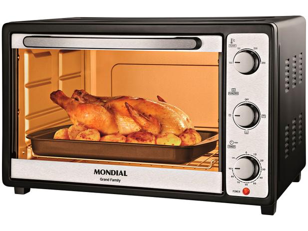 Forno eletrico mondial 48 litros fr-18 preto Menor preço em Forno eletrico mondial 48 litros fr-18 preto