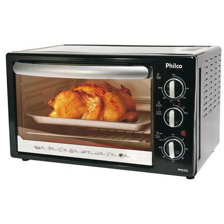 Forno Elétrico Philco 32 Litros PF032 - 220v Menor preço em Forno Elétrico Philco 32 Litros PF032 - 220v