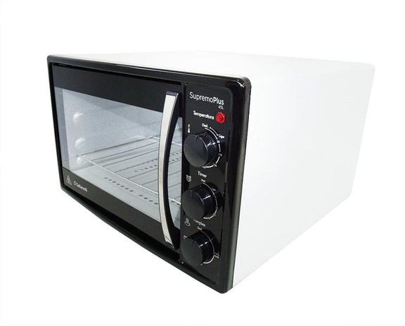 Forno Eletrico Supremo Plus 45L 220V GALVALUME - Safanelli Menor preço em Forno Eletrico Supremo Plus 45L 220V GALVALUME - Safanelli