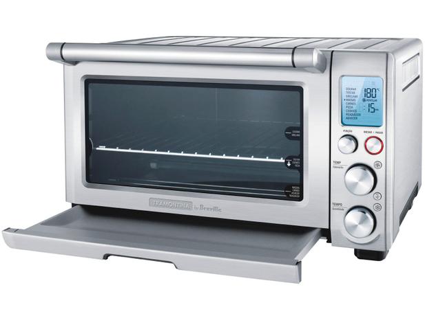 Forno Elétrico Tramontina By Breville Smart 22L - Inox Timer Função Dourar