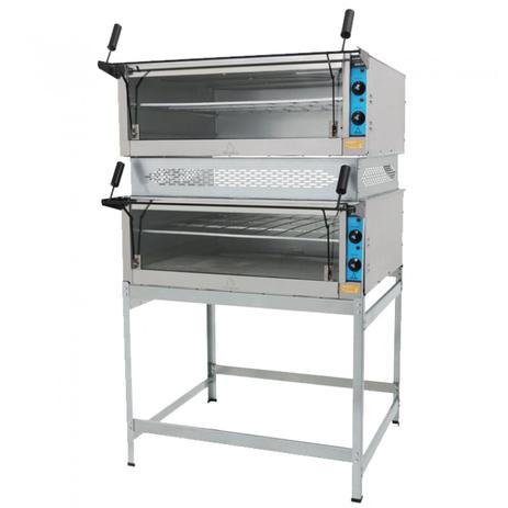 Forno Industrial Guilhotina 90cmx90cm 220V Metalmaq Prata Menor preço em Forno Industrial Guilhotina 90cmx90cm 220V Metalmaq Prata