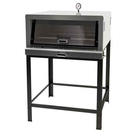 Forno Lastro a Gás Porta Guilhotina FLG800PG Gastromaq Menor preço em Forno Lastro a Gás Porta Guilhotina FLG800PG Gastromaq