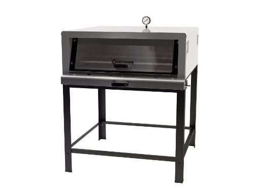 Forno Lastro Gás Duplo Gastromaq Flgd800pb Basc. Menor preço em Forno Lastro Gás Duplo Gastromaq Flgd800pb Basc.