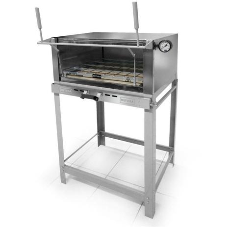 Forno Metvisa Lastro a Gas com Guilhotina FLGG 70 Menor preço em Forno Metvisa Lastro a Gas com Guilhotina FLGG 70