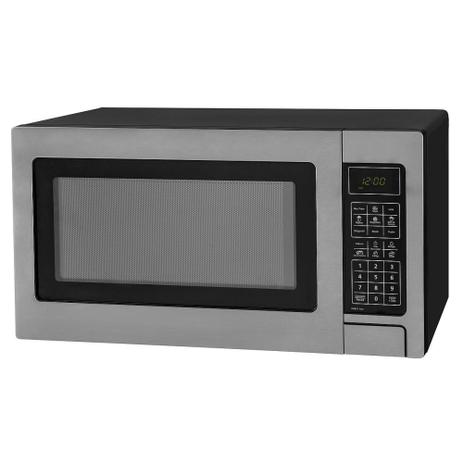 Forno Micro-ondas De Bancada Built 30l Inox 127V Menor preço em Forno Micro-ondas De Bancada Built 30l Inox 127V