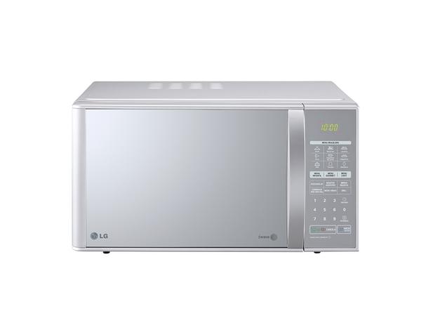 Forno Microondas Lg Mh-7053R 127V, 30Litros, Função Grill, Espelhado, EasyClean, Economia de Energia Menor preço em Forno Microondas Lg Mh-7053R 127V, 30Litros, Função Grill, Espelhado, EasyClean, Economia de Energia