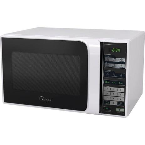 Forno Microondas Midea MTRS21, 20L, Branco - 110V Menor preço em Forno Microondas Midea MTRS21, 20L, Branco - 110V