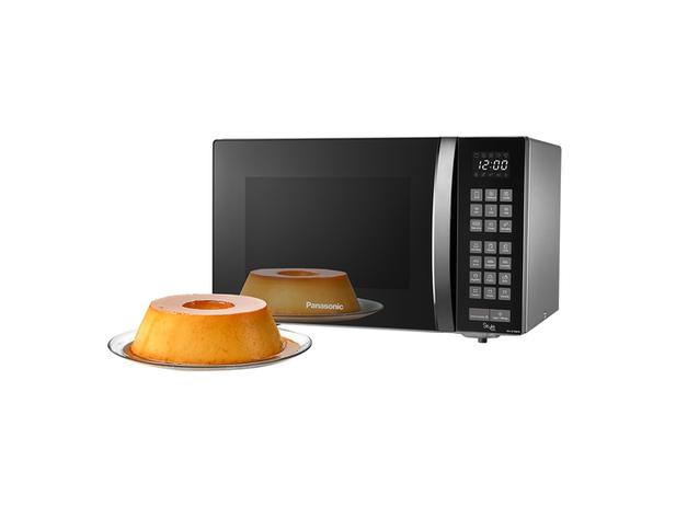 Forno Microondas Panasonic GT68HS Inox, 30L, Com Gril, Design Premium Com Puxador Cromado Menor preço em Forno Microondas Panasonic GT68HS Inox, 30L, Com Gril, Design Premium Com Puxador Cromado