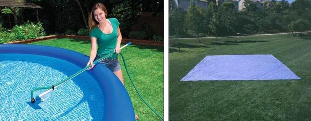 Forro 4,72 m + Kit de Limpeza Intex Menor preço em Forro 4,72 m + Kit de Limpeza Intex