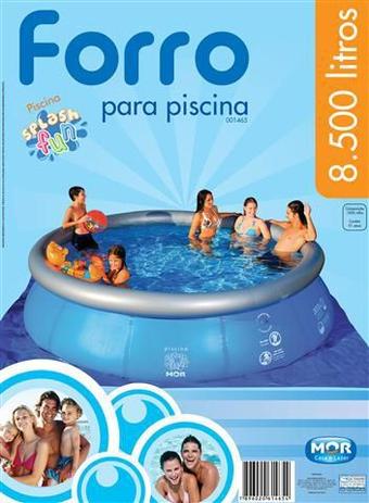 Forro para Piscina 9000 L Splash Fun MOR - 4,20m Piso Menor preço em Forro para Piscina 9000 L Splash Fun MOR - 4,20m Piso