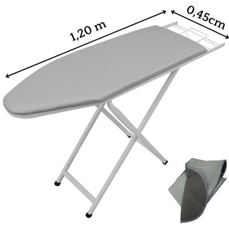 Forro Térmico Para Tabua De Passar 1,20X0,45cm - Prata - João Enxovais Menor preço em Forro Térmico Para Tabua De Passar 1,20X0,45cm - Prata - João Enxovais