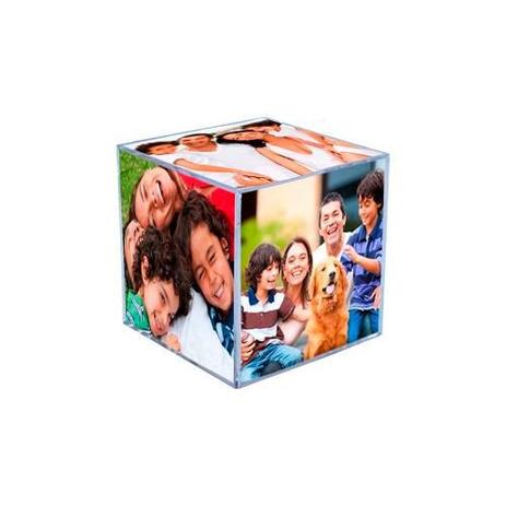 Foto Cubo Acrílico Mini - I fernandes Menor preço em Foto Cubo Acrílico Mini - I fernandes