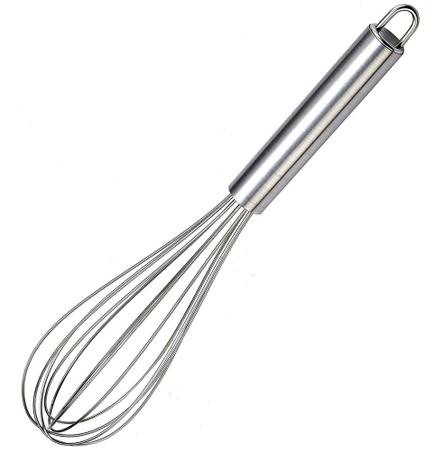 Fouet Batedor Profissional de Ovos e Massas Reforçado 34 cm - Utifácil Menor preço em Fouet Batedor Profissional de Ovos e Massas Reforçado 34 cm - Utifácil